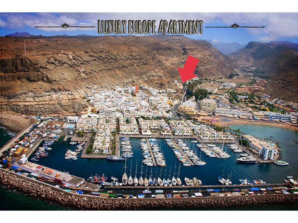 Luxury Europe Apartment Puerto De Mogan Luaran gambar